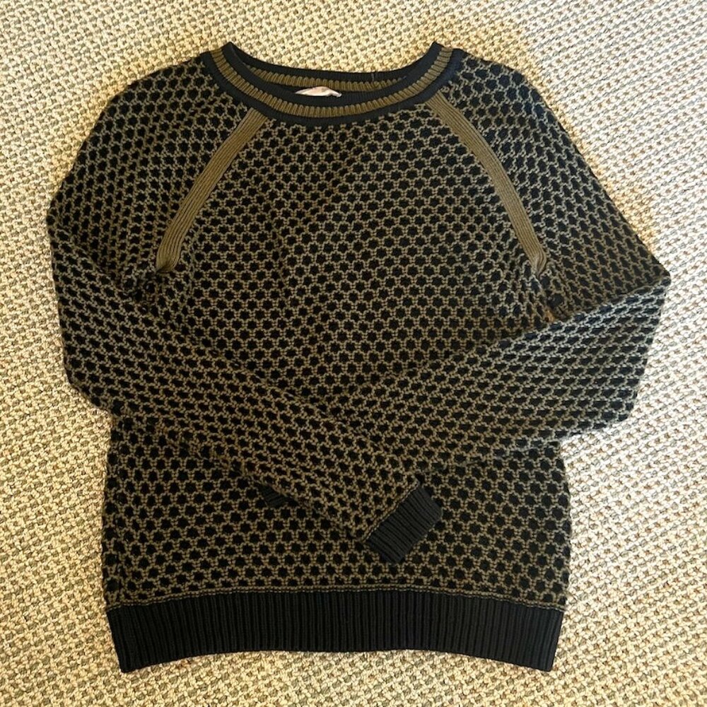 Honeycomb Knit Sweater